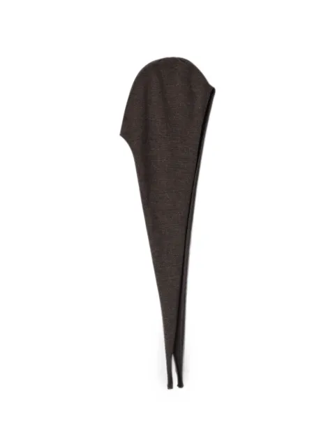 LEMAIRE head scarf in scarf wool Brown TA0028LK1070