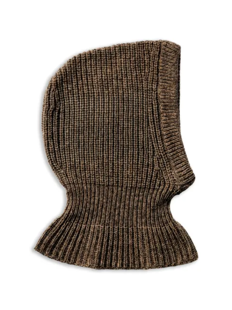 LEMAIRE balaclava in alpaca and yak wool blend Brown TA0047LK1029