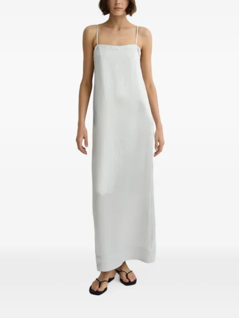 BONDI BORN Kobe column maxi dress Grey RTWDR10080JSPLT