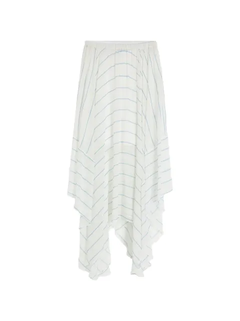 BONDI BORN Capri square maxi skirt White RTWSK50014SGSMS