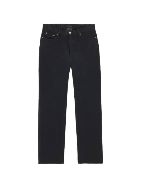 Saint Laurent high-rise tapered jeans Black 859131Y29WB