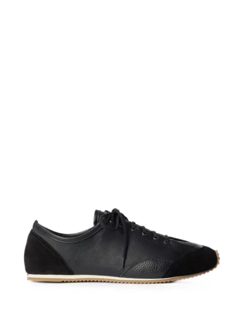 LEMAIRE Gummy Grips sneakers in mixed leathers Black FO0327LL0285