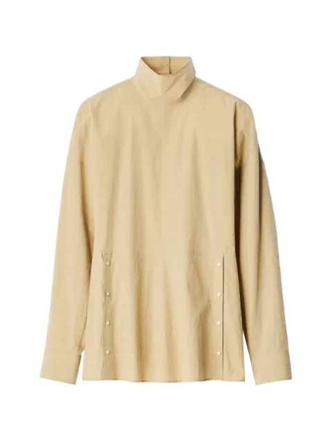 LEMAIRE press-stud bib top in cotton crepe Neutrals SH1286LF1399