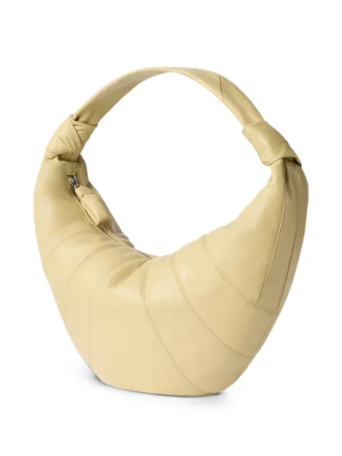 LEMAIRE Fortune Croissant bag in leather Neutrals BG0071LL095