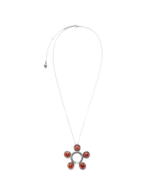 LEMAIRE garment ornament and necklace in brass Silver JW0186LO036