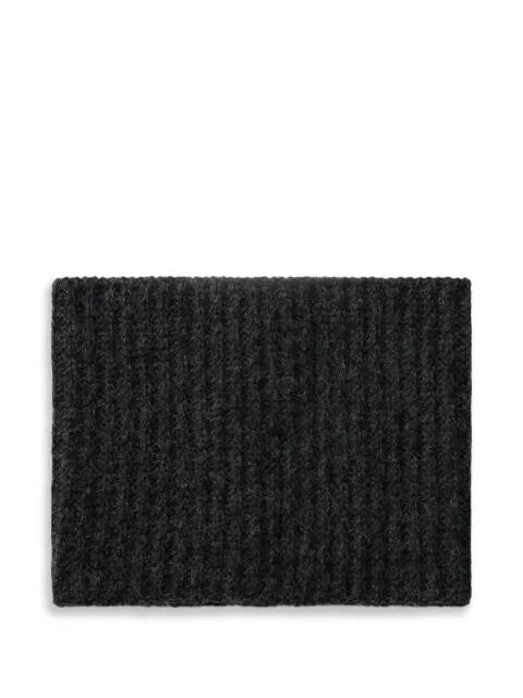 LEMAIRE neck warmer in alpaca and yak wool blend Grey TA0023LK1029