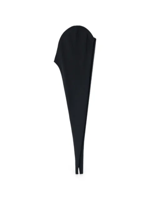 LEMAIRE head scarf in fine wool Black TA0028LK1070