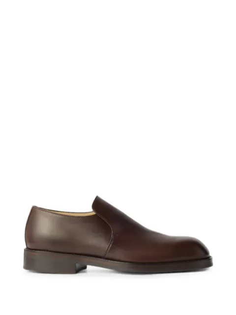LEMAIRE formal loafers in shiny leather Brown FO0296LL0106