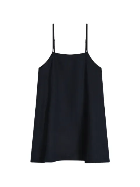 BONDI BORN Leiden flared mini dress Blue RTWDR10058DLNVY