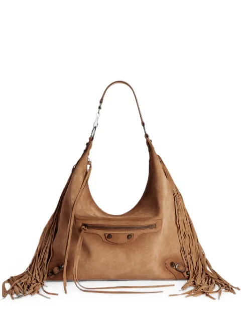 Balenciaga Le City bag medium in camel Brown 8731992ACNT