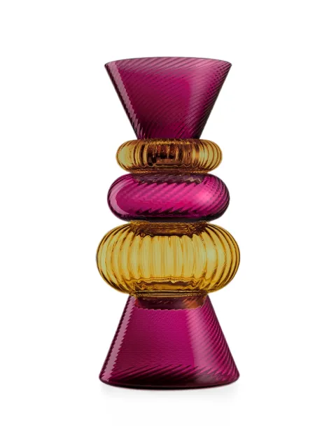 NasonMoretti Issey ribbed-glass bowls (set of five) Pink ISSEYSETUCRRT