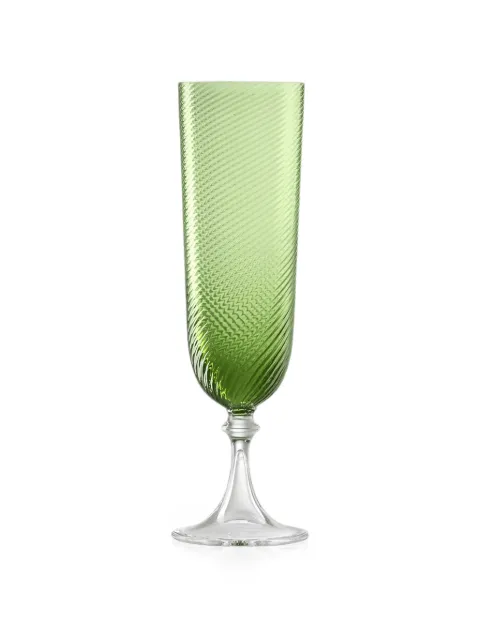 NasonMoretti 3/62 spiral-pattern flute Green 362FVSRT