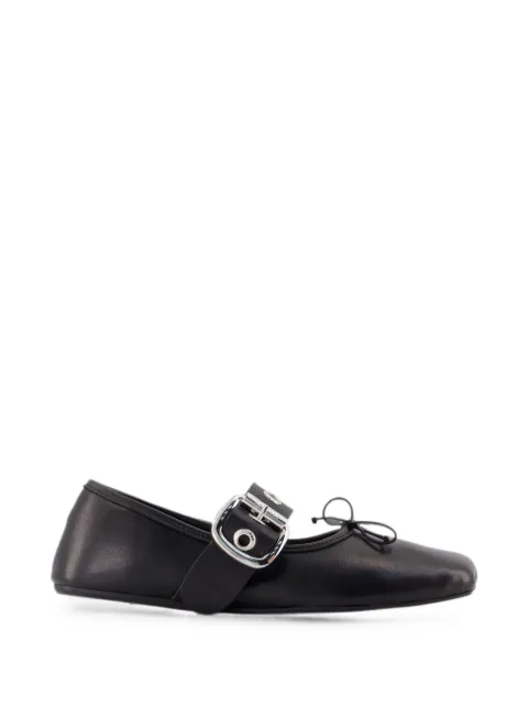 Vivienne Westwood Alice buckle-strap ballet flats Black 7201000SWL00AG