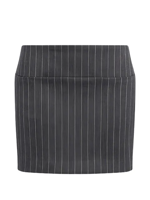 DONDUP pinstripe-pattern mini skirt Grey G647ES0080XXX