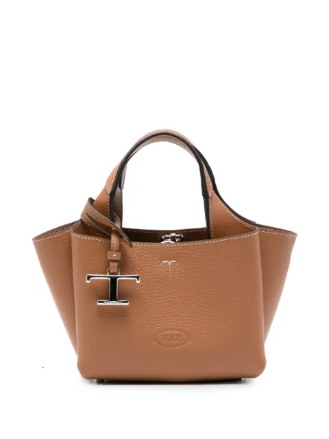 Tod's micro T Timeless tote bag Brown XBWAPAFL000QRI