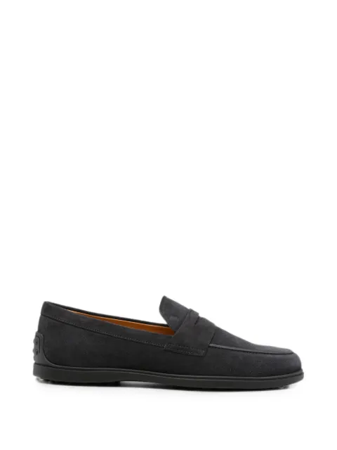 Tod's suede penny loafers Blue XXM78L0JM60RE0