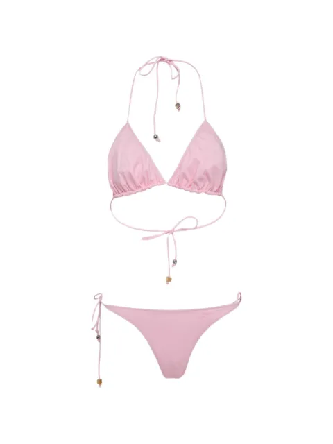 Jacquemus triangle bikini set Pink PF26TB914628AW0009600430