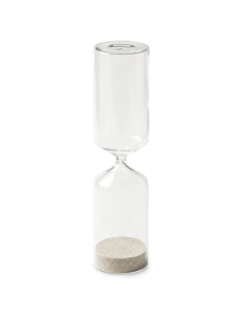 Bitossi Home glass sand timer White BHV15071
