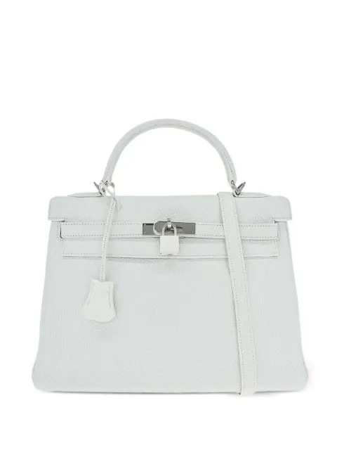 Hermès Pre-Owned 2006 32 Kelly Retourne tote bag White 166999