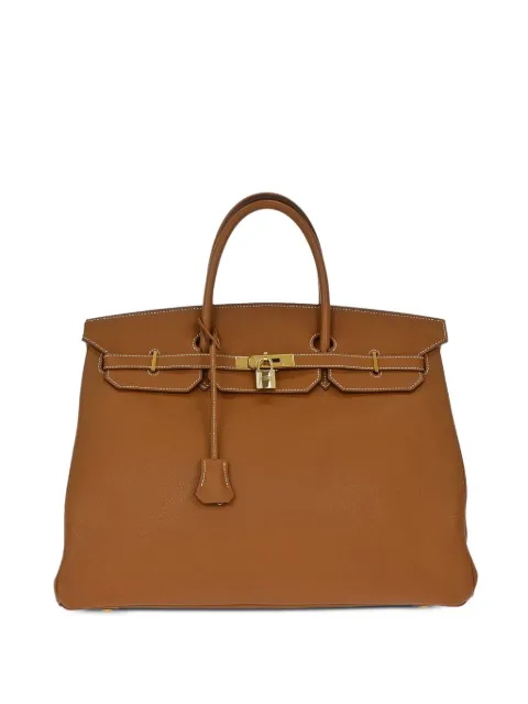 Hermès Pre-Owned 1999 40 Birkin tote bag Brown 166996