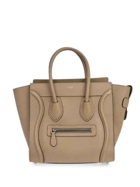 Celine Pre-Owned Micro Luggage tote bag Neutrals 196991