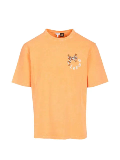 LOEWE Frog Anagram T-shirt Orange H616Y22XA9
