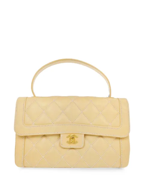 CHANEL Pre-Owned 2006 Wild Stitch tote bag Neutrals 196886