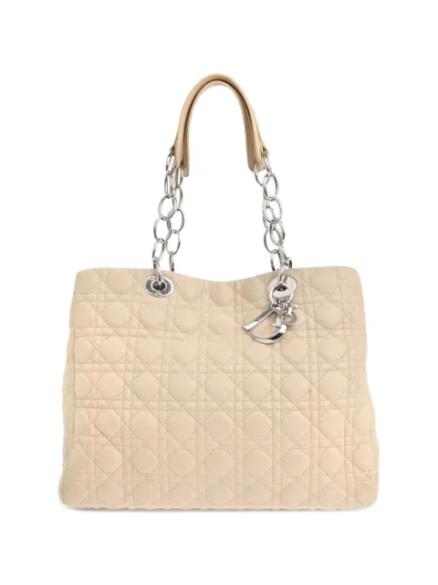 Christian Dior Pre-Owned 2011 Cannage shoulder bag Neutrals 187492
