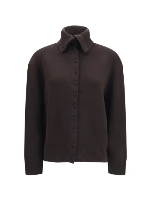 Lisa Yang Denie button-up cashmere cardigan Brown 2026412