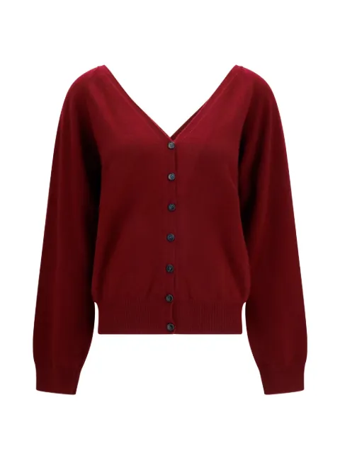 Lisa Yang Jiani V-neck cardigan Red 2026459
