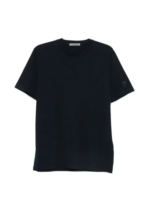 Corneliani logo-patch T-shirt Blue 27G5862725028