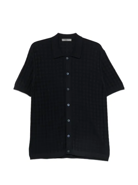 Corneliani pointed-collar shirt Blue 27M5882725109