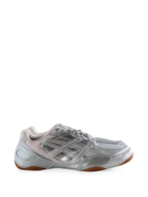 ASICS Hypersync metallic-finish panelled sneakers Silver 1203A879024