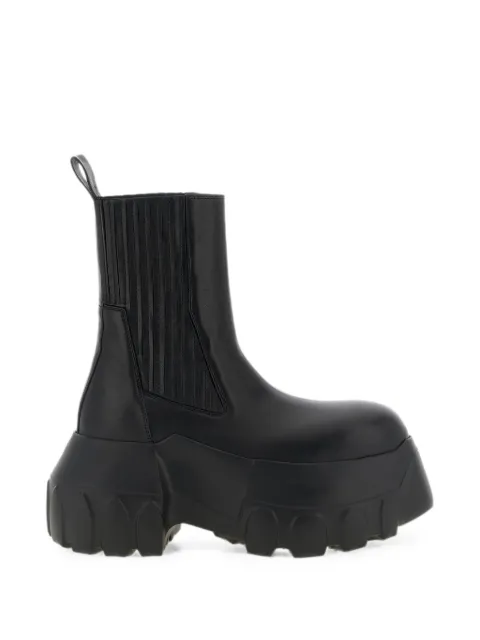 Rick Owens Tower Beatle Mega Tractor ankle boots Black RP02F5865LGYEC