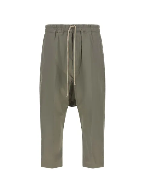 Rick Owens drawstring cropped trousers Grey RU02F4381TE