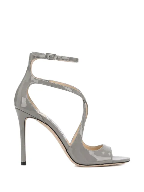 Jimmy Choo Azia 95 sandals Grey AZIA95PAT