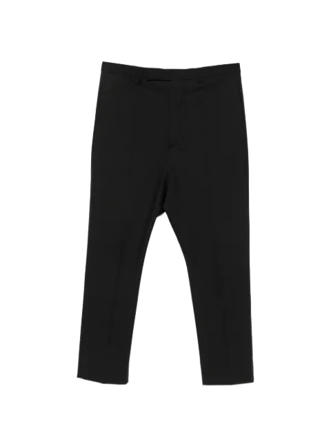 Rick Owens Astaires pressed-crease straight-leg trousers Black RU02F4363ZL