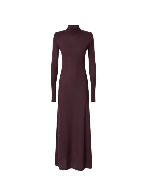 PINKO turtleneck maxi dress Purple 107247A3FY