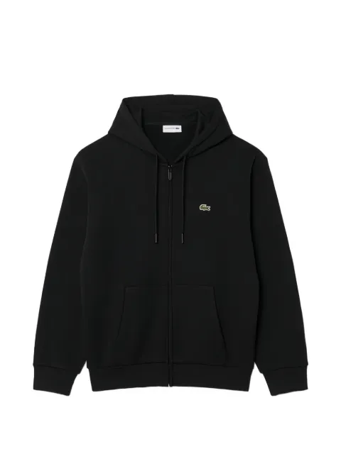 Lacoste black zip-up hoodie Black SH8864031