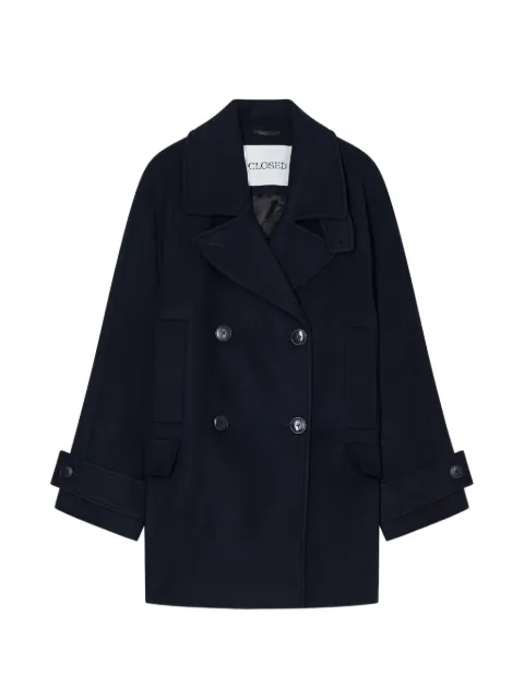 Closed Caban double-breasted jacket Blue C9734066A22