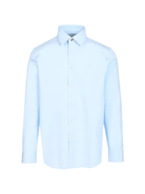 Paul Smith Artist Stripe cuffs shirt Blue M1RA112W00050