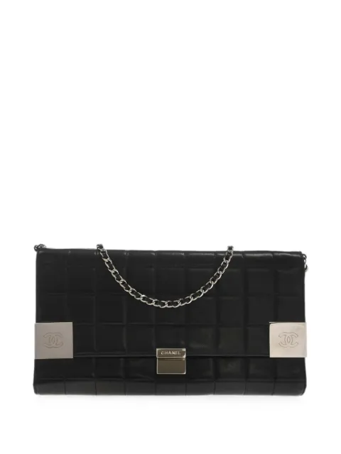 CHANEL Pre-Owned 2000 Choco Bar shoulder bag Black 196963