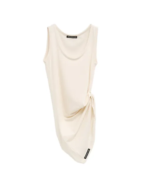 PEPA SALAZAR asymmetric knotted tank top Neutrals TANKTOPWITHKNOT