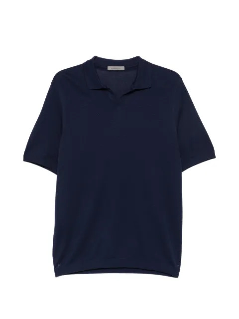 Corneliani short-sleeve polo shirt Blue 27G5192725027