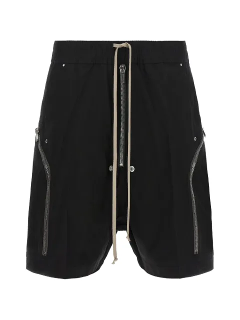 Rick Owens Tower Heizer bermuda shorts Black RU02F4375TE09