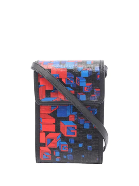 Gucci Pre-Owned 2000-2015 Geometric G crossbody bag Black M8OKL68WI04V6IWW