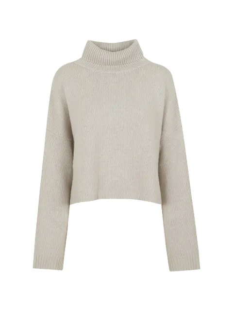 Lisa Yang Cathie roll-neck cropped sweater Neutrals 2026532OY
