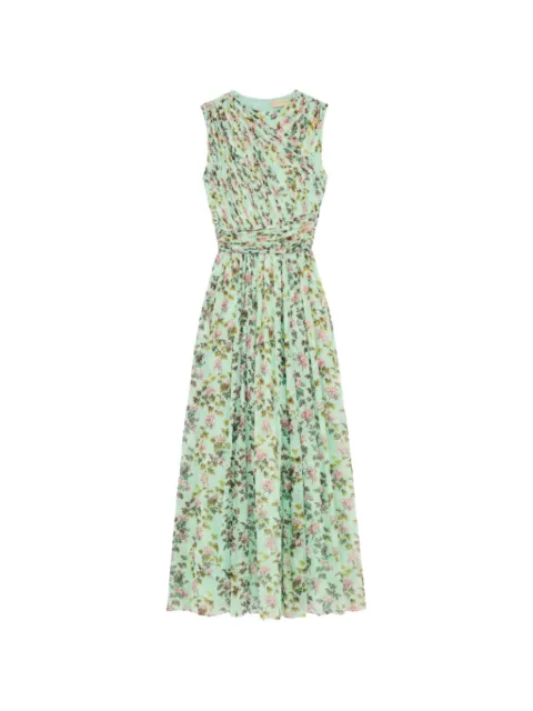 Ulla Johnson Celestina floral-print silk midi dress Green PF260128