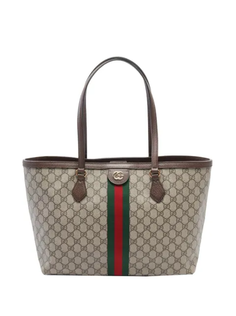 Gucci Pre-Owned 2000-2015 Medium GG Supreme Web Ophidia tote bag Neutrals AXO0GR2X0L43YWVF