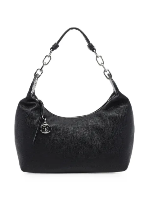 LIU JO logo-plaque chain-link tote bag Black AF6027ES039D6299